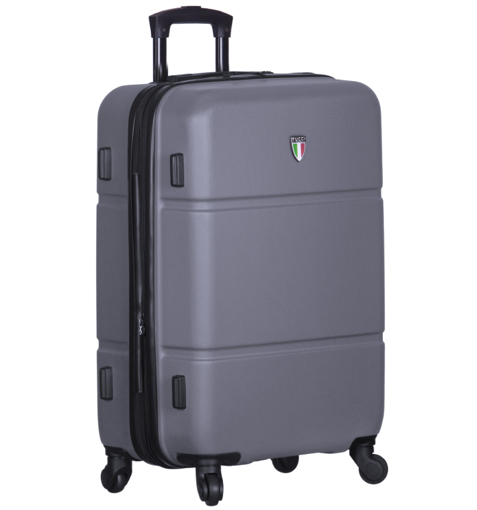 Obrázok z Cestovní kufr TUCCI T-0117/3-L ABS - charcoal - 94 L + 35% EXPANDER