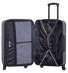 Obrázok z Cestovní kufr TUCCI T-0117/3-M ABS - charcoal - 63 L + 35% EXPANDER