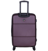 Obrázok z Cestovní kufr TUCCI T-0117/3-M ABS - vínová - 63 L + 35% EXPANDER