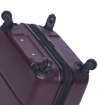 Obrázok z Cestovní kufr TUCCI T-0117/3-M ABS - vínová - 63 L + 35% EXPANDER