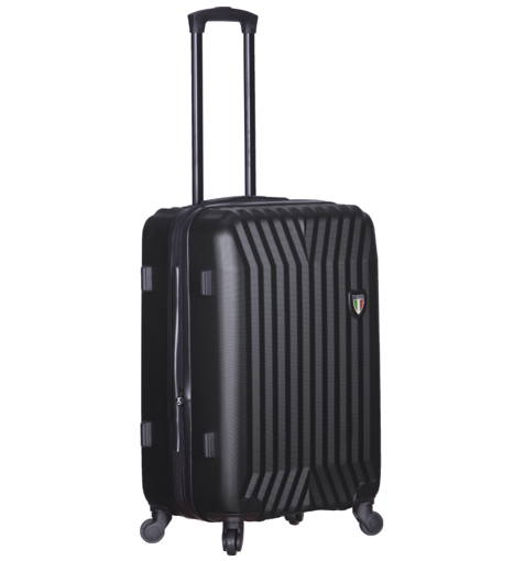 Obrázok z Príručná batožina TUCCI T-0115/3-S ABS - čierna - 36 l