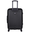 Obrázok z Cestovní kufr TUCCI T-0115/3-M ABS - černá - 63 L + 35% EXPANDER