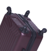 Obrázok z Cestovní kufr TUCCI T-0115/3-L ABS - vínová - 94 L + 35% EXPANDER