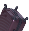Obrázok z Cestovný kufor TUCCI T-0115/3-M ABS - bordový - 63 L + 35% EXPANDER