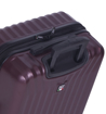 Obrázok z Cestovný kufor TUCCI T-0115/3-M ABS - bordový - 63 L + 35% EXPANDER