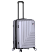Obrázok z Kabinové zavazadlo TUCCI T-0128/3-S ABS - stříbrná - 46 L