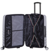 Obrázok z Kabinové zavazadlo TUCCI T-0128/3-S ABS - stříbrná - 46 L