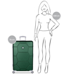 Obrázok z Cestovný kufor SUITSUIT TR-1262/3-L ABS Caretta Jungle Green - 83 L