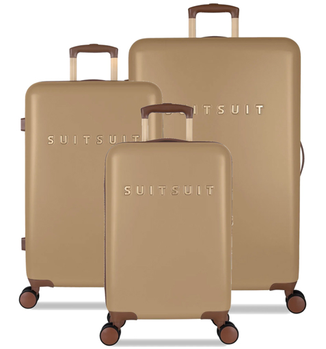 Obrázok z SUITSUIT TR-7161/3 Súprava cestovných kufrov Fab Seventies Cuban Sand - 91 l / 60 l / 32 l