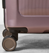 Obrázok z Cestovní kufr ROCK Austin M PP - fialová - 68 L + 15% EXPANDER