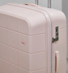 Obrázok z Kabinové zavazadlo ROCK Pixel S PP - světle růžová - 36 L + 15% EXPANDER
