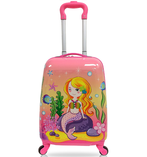 Obrázok z Dětský kufr TUCCI KIDS Goldy Mermaid T0392 - 25 L