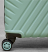 Obrázok z Cestovní kufr ROCK Santiago M ABS - světle zelená - 51 L