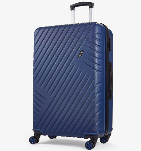 Obrázok z Cestovní kufr ROCK Santiago L ABS - tmavě modrá - 76 L