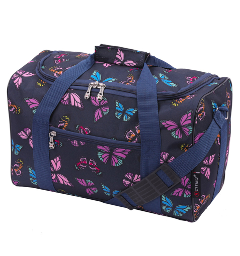 Obrázok z Cestovní taška CITIES 611 butterfly - modrá - 20 L
