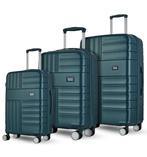 Obrázok z Sada cestovních kufrů ROCK Aspen TR-0282/3 PP - modrá - 103 L / 61 L / 36 L