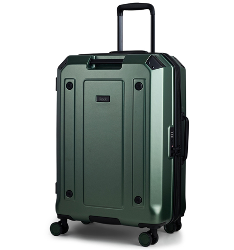 Obrázok z Cestovní kufr ROCK Alpine TR-0288/3-M ABS/PC - zelená - 65 L + 15% EXPANDER