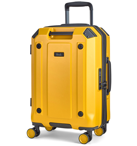 Obrázok z Kabinové zavazadlo ROCK Alpine TR-0288/3-S ABS/PC - žlutá - 39 L + 15% EXPANDER