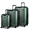 Obrázok z Sada cestovních kufrů ROCK Alpine TR-0288/3 ABS/PC - zelená - 94 L / 65 L / 39 L + 15% EXPANDER