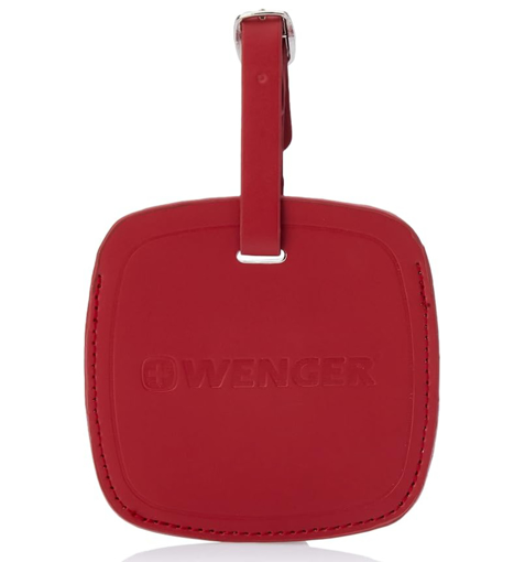 Obrázok z Jmenovka na zavazadlo WENGER Jumbo 604541 - červená