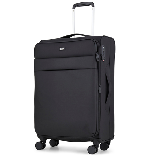 Obrázok z Cestovní kufr ROCK Harper TR-0286/3-M - černá - 50 L + EXPANDER