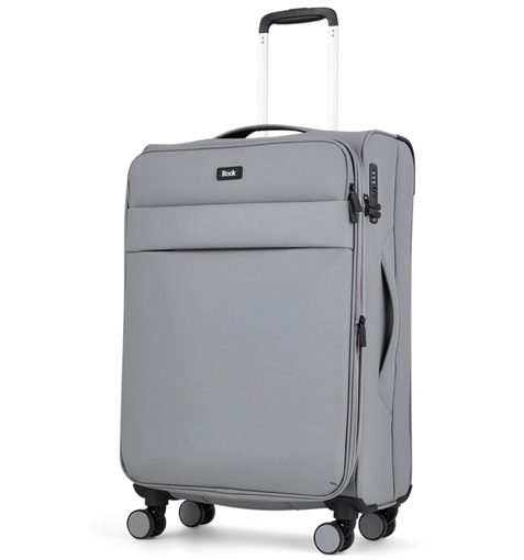 Obrázok z Cestovní kufr ROCK Harper TR-0286/3-M - šedá - 50 L + EXPANDER