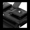 Obrázok z Aktovka REAbags 8001/2-TR - černá / nikl - 19 L