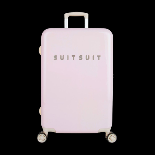 Obrázok z Plastový kufr SUITSUIT® Fabulous Fifties Pink Dust M - růžová - 60 L