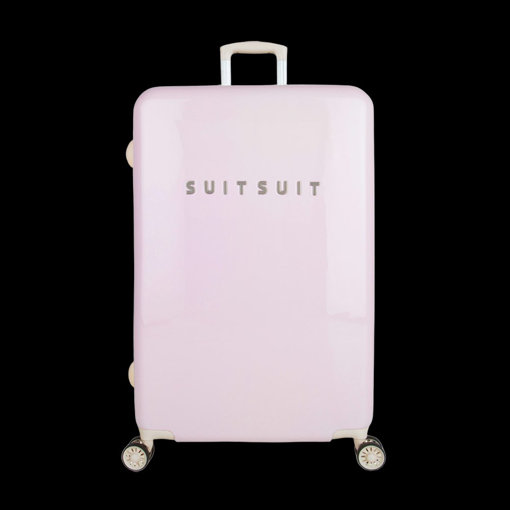 Obrázok z Plastový kufr SUITSUIT® Fabulous Fifties Pink Dust L - růžová - 91 L