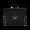 Obrázok z Aktovka REAbags 8003A - černá / nikl - 17 L