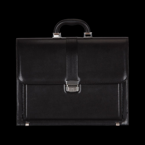 Obrázok z Aktovka REAbags 8003A - černá / nikl - 17 L