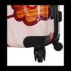 Obrázok z Kabinový kufr MIA&nbsp;TORO Ricci Wood Mozaic Flowers S - barevný potisk - 39 L