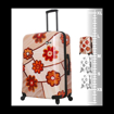 Obrázok z Plastový kufr MIA&nbsp;TORO Ricci Wood Mozaic Flowers L - barevný potisk - 98 L
