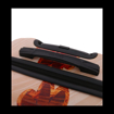 Obrázok z Plastový kufr MIA&nbsp;TORO Ricci Wood Mozaic Flowers L - barevný potisk - 98 L