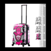 Obrázok z Kabinový kufr MIA&nbsp;TORO Hamsa Love Monochrome S - barevný potisk - 39 L
