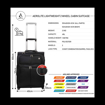 Obrázok z Textilní kufr AEROLITE T9639 - černá - 42 L