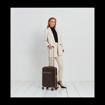 Obrázok z Plastový kufr SUITSUIT® Fab Seventies Classic Espresso Black S - černá - 32 L