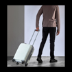 Obrázok z Kabinový kufr ROCK Sunwave S - bílá - 35 L