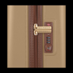 Obrázok z Kabinový kufr SUITSUIT® Fab Seventies Cuban Sand S - hnědá - 32 L
