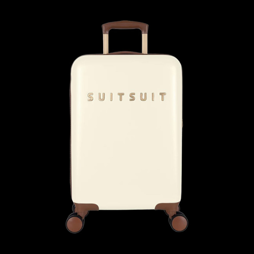 Obrázok z Kabinový kufr SUITSUIT® Fab Seventies Antique White S - bílá - 32 L