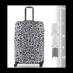 Obrázok z Kabinový kufr TUCCI Winter Leopard S - barevný potisk - 33 L