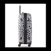 Obrázok z Plastový kufr TUCCI Winter Leopard M - barevný potisk - 57 L