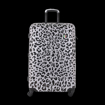 Obrázok z Plastový kufr TUCCI Winter Leopard L - barevný potisk - 88 L