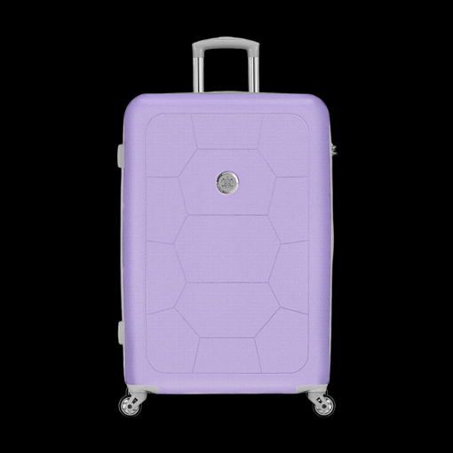 Obrázok z Plastový kufr SUITSUIT® Caretta Bright Lavender L - fialová - 83 L