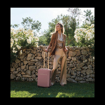 Obrázok z Kabinový kufr SUITSUIT® Fab Seventies Old Rose S - růžová - 32 L