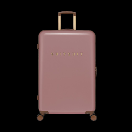 Obrázok z Plastový kufr SUITSUIT® Fab Seventies Old Rose L - růžová - 91 L