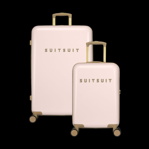 Obrázok z Sada cestovních kufrů SUITSUIT® Fusion Rose Pearl - růžová - 91 / 32 L