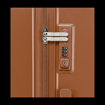 Obrázok z Plastový kufr SUITSUIT® Blossom Maroon Oak L - hnědá - 81 L