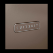 Obrázok z Plastový kufr SUITSUIT® Blossom Plaza Taupe L - hnědá - 81 L