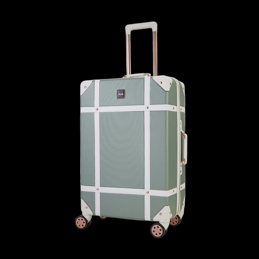 Obrázok z Plastový kufr ROCK Vintage M - zelená - 60 L